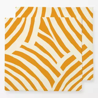 Servietten Colorful Stripes Yellow