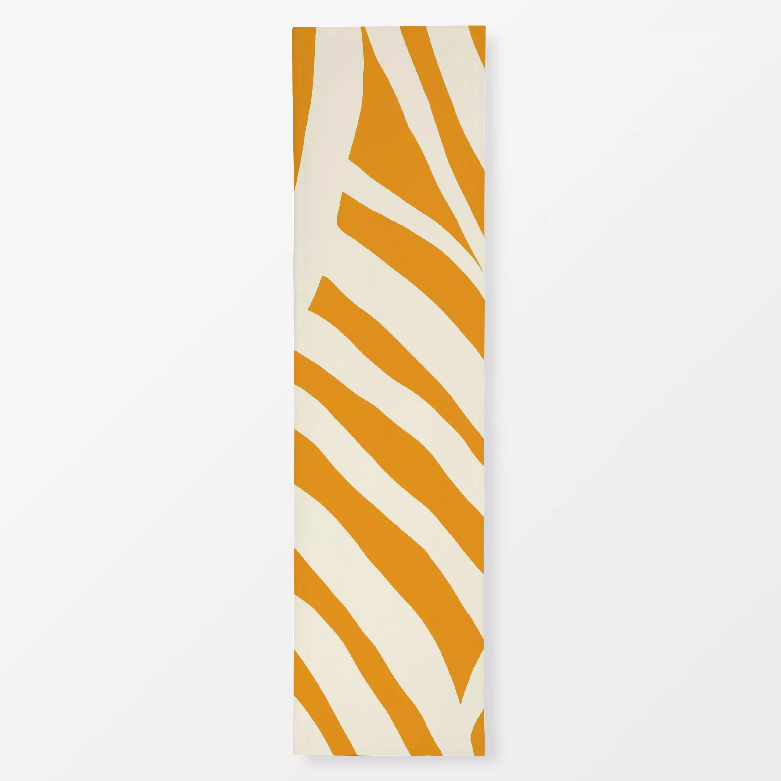 Tischläufer Colorful Stripes Yellow, gemustert, von Miriam Dück