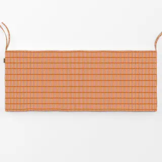 Bankauflage Terracotta Soft Stripes