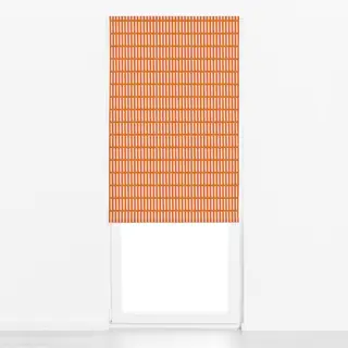 Raffrollo Terracotta Soft Stripes