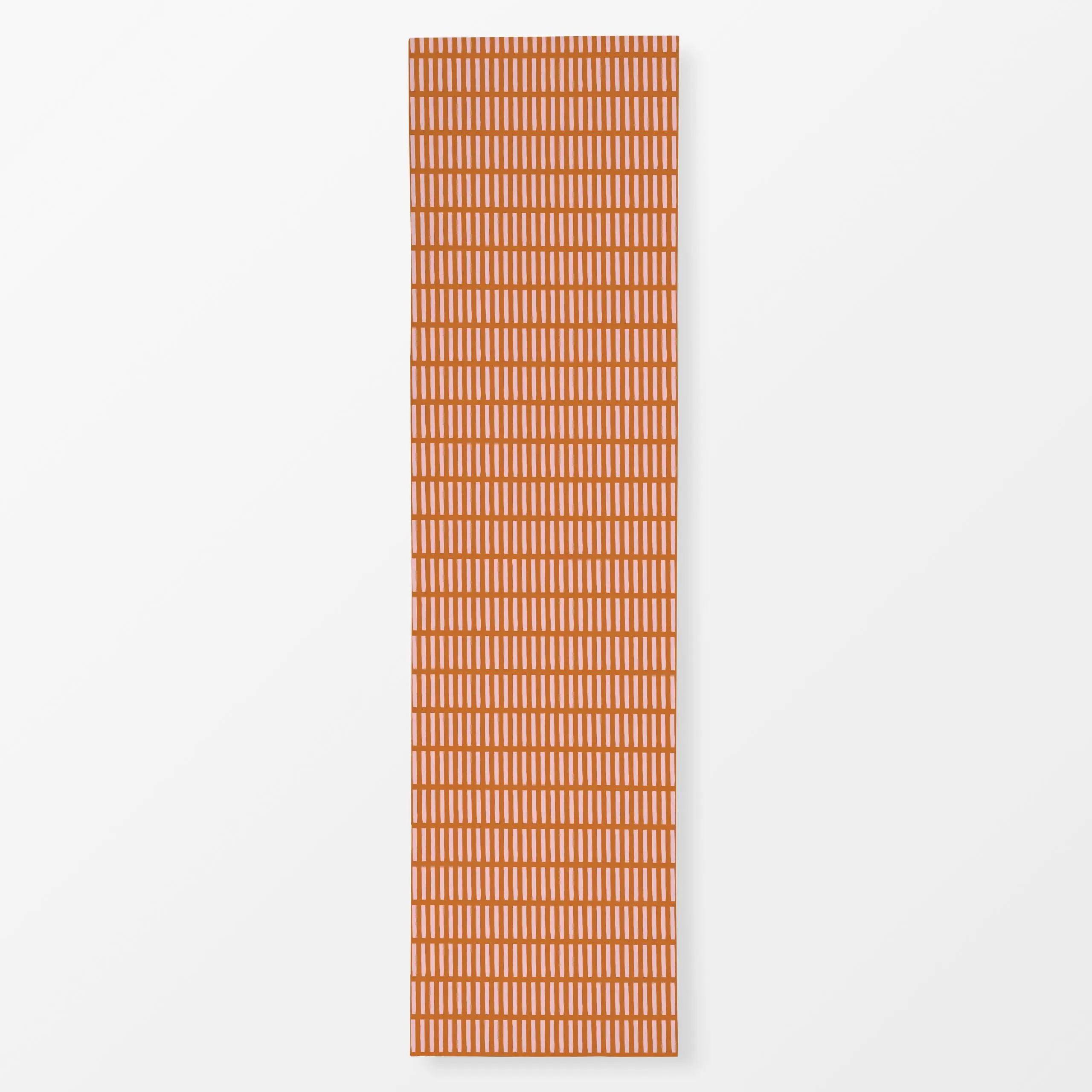 Tischläufer Terracotta Soft Stripes, gemustert, Frühling, von Lisa Jasmin Bauer