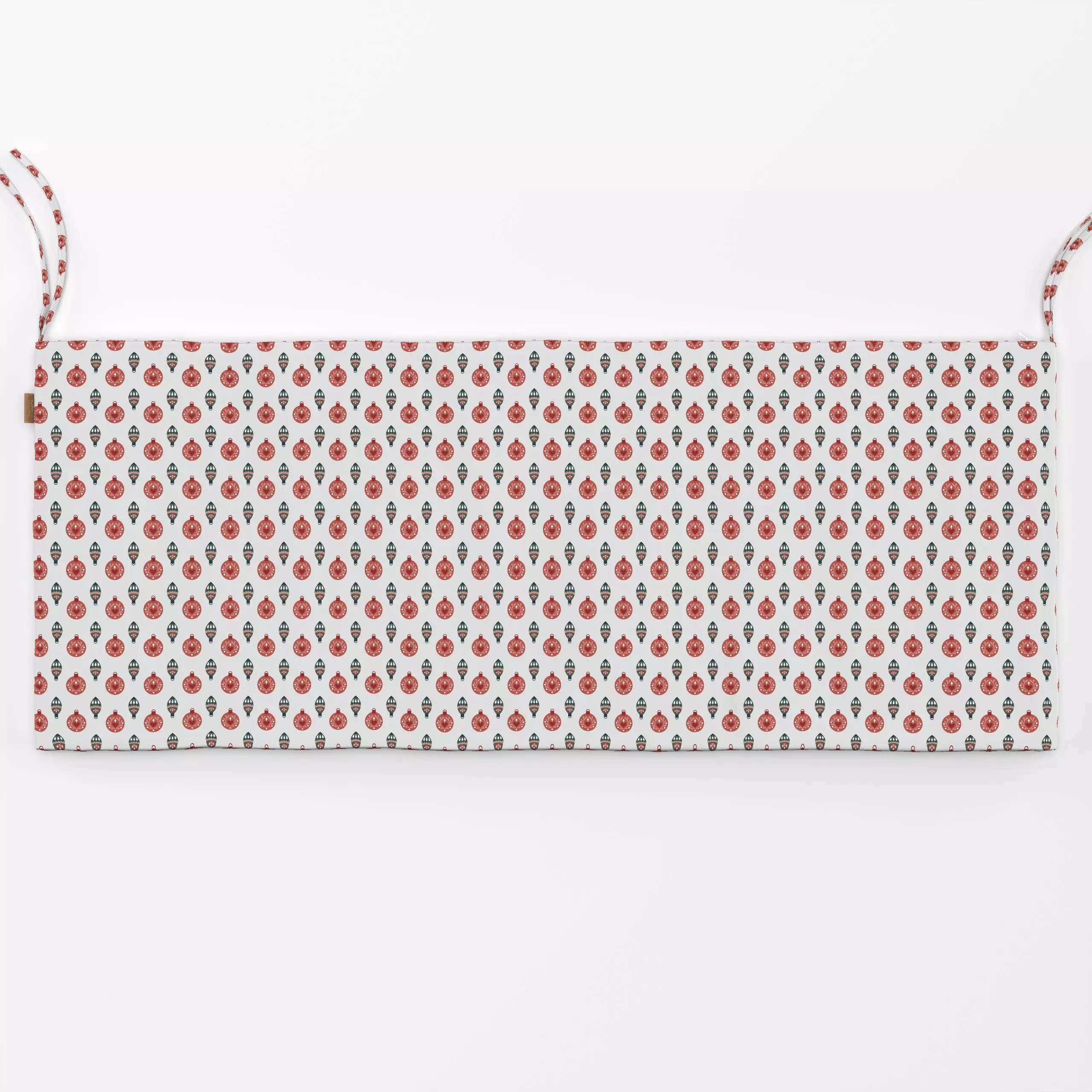 Bankauflage Muster Skandi Weihnachtskugeln - Weihnachten, Symbole & Muster - von „Kerstin Ax"; skandinavisch, Weihnachten, s...