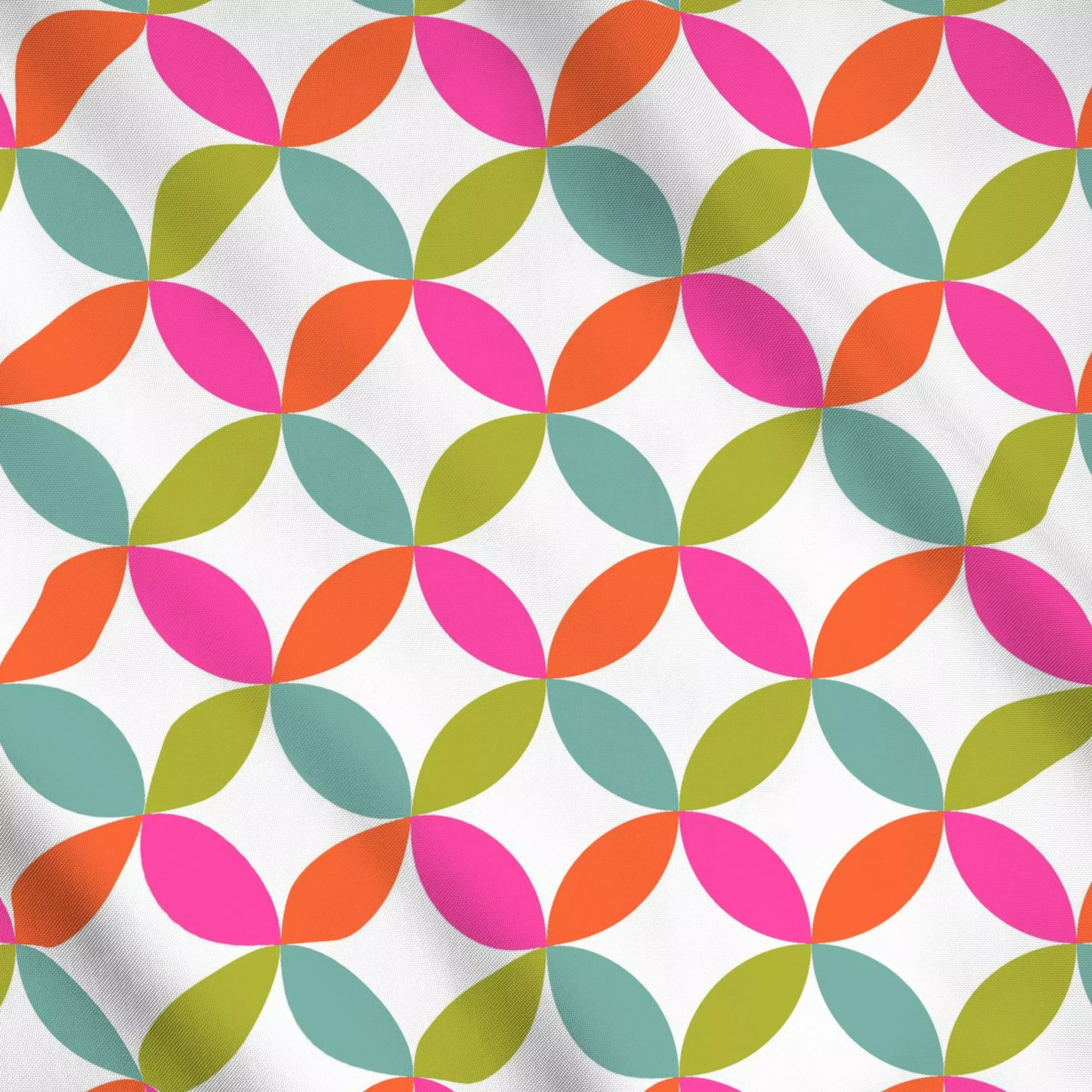 Meterware Happy Summer 4 - Sommer, Symbole & Muster, Retro & Vintage - von „Uta Naumann"; boho, abstrakt, Retro, Garten, mod...