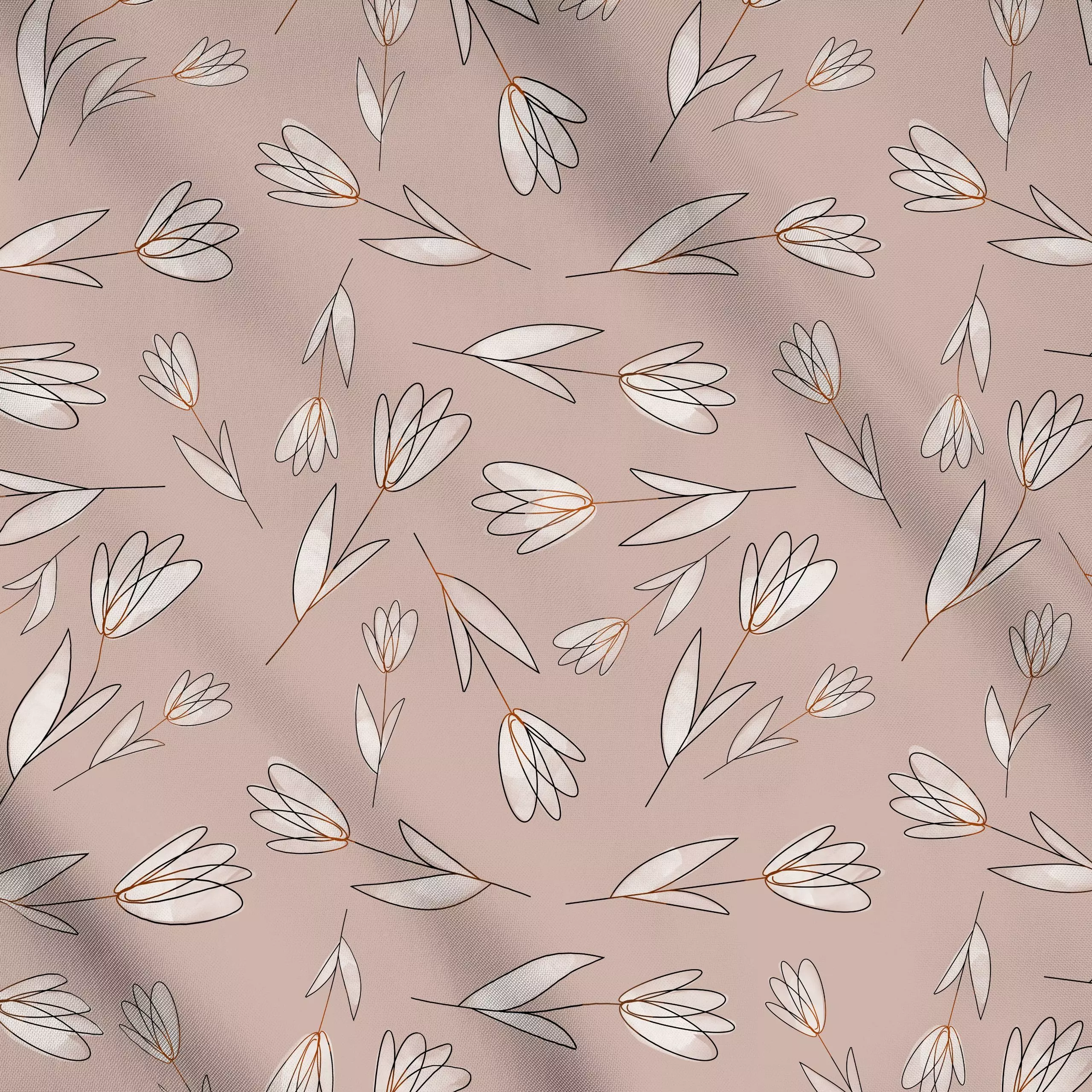 Meterware Frühling 4 - Blumen & Florales, Frühling - von „Lena Lackmann"; Blumen, Tulpen, floral, Ostern, flowers, eastern, ...