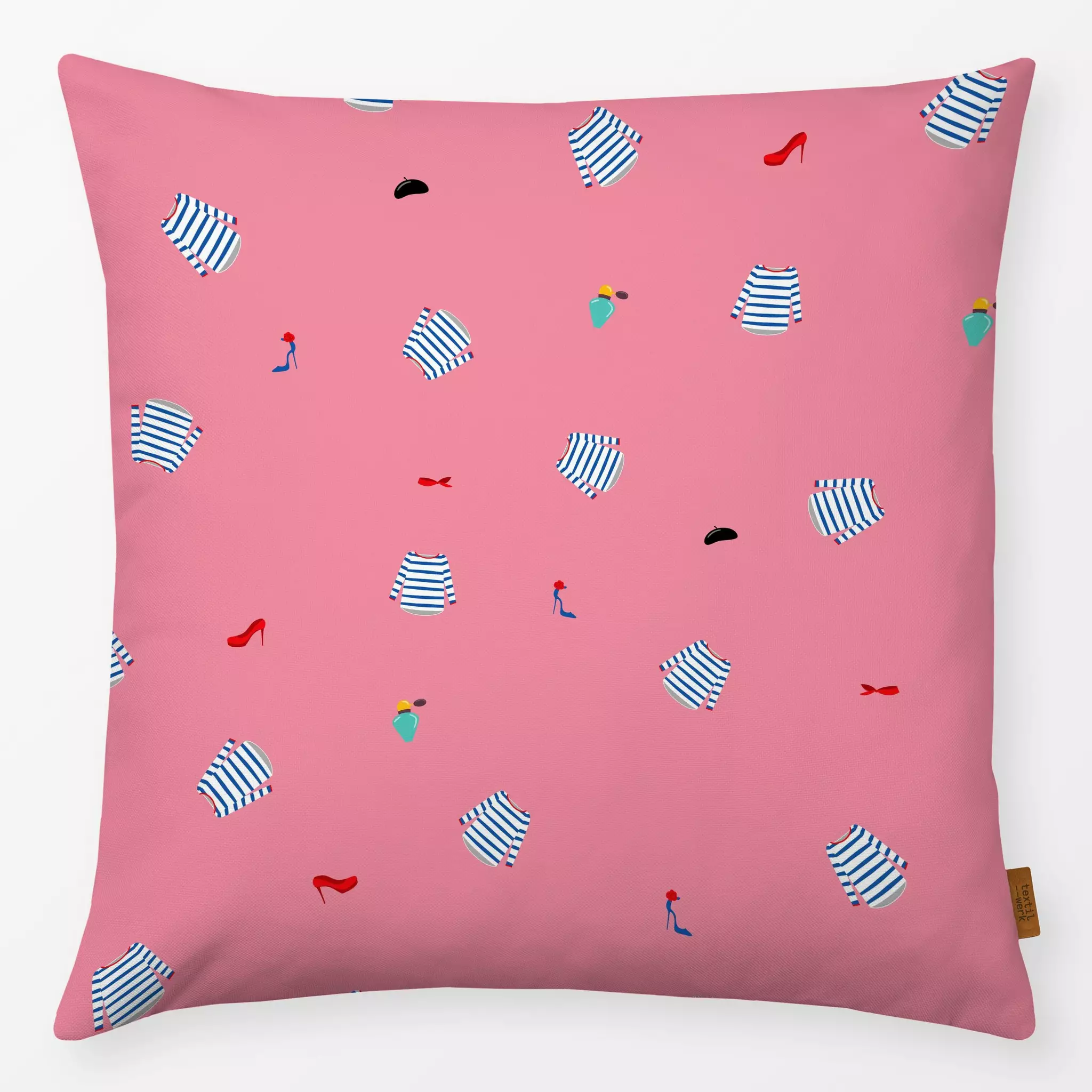 Kissen Pariser Mode Muster Pariser Mode Muster