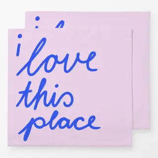 Servietten Summer I love this place