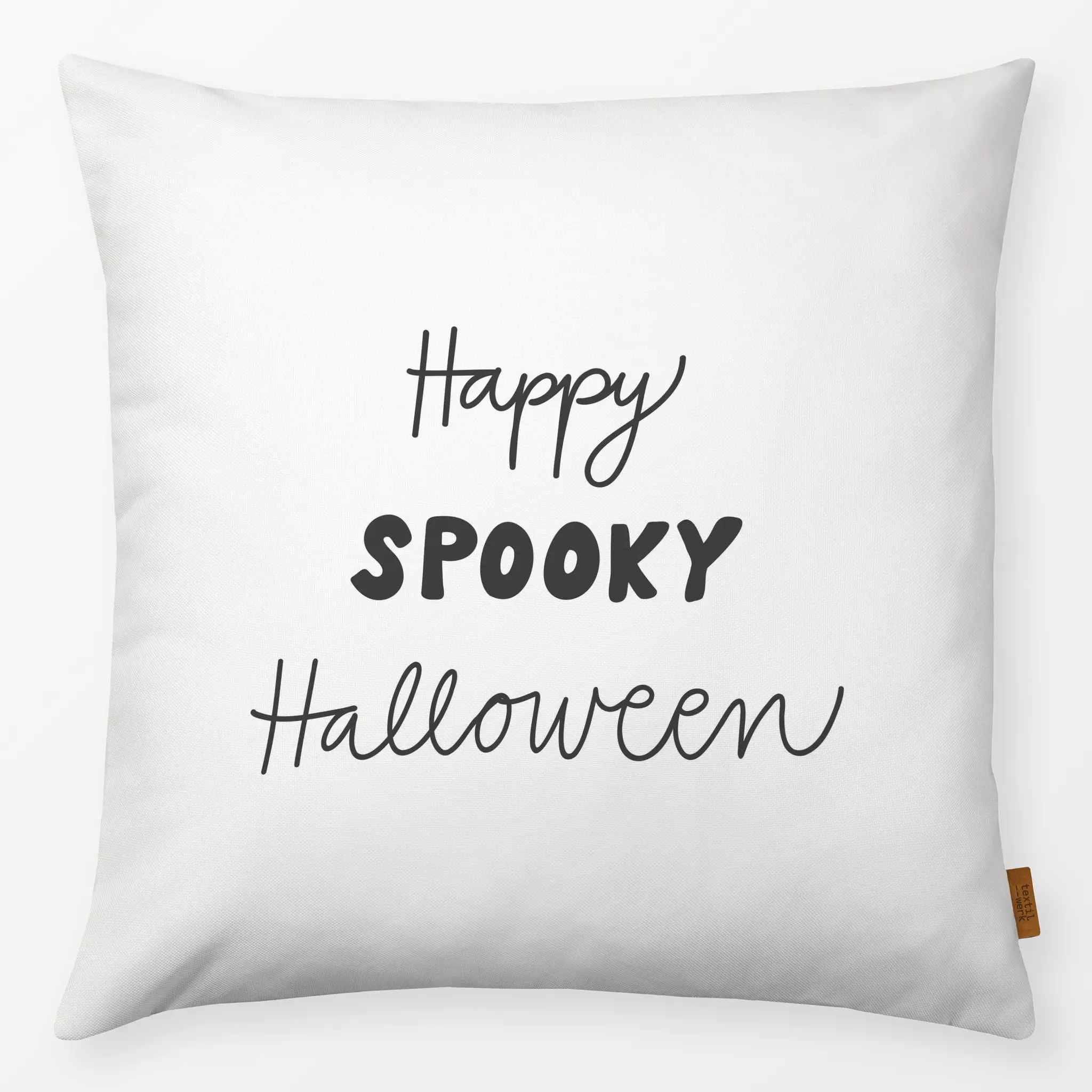 Kissen Kissen Happy Spooky Halloween beige