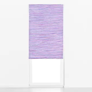 Raffrollo Wilde-Streifen-lila