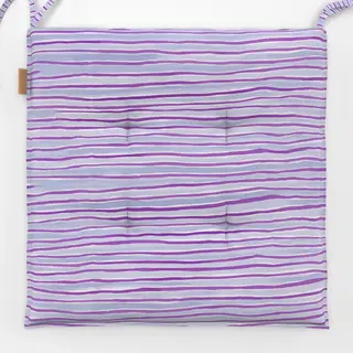 Sitzkissen Wilde-Streifen-lila