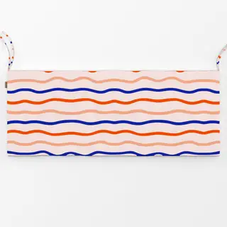 Bankauflage Coastal summer wellen bunt