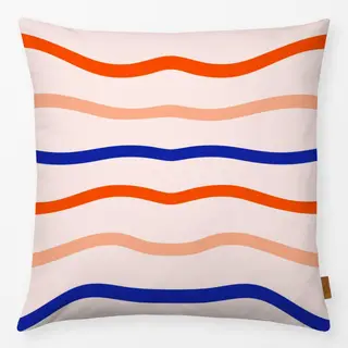 Kissen Coastal summer wellen bunt
