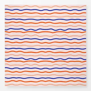 Tischdecke Coastal summer wellen bunt