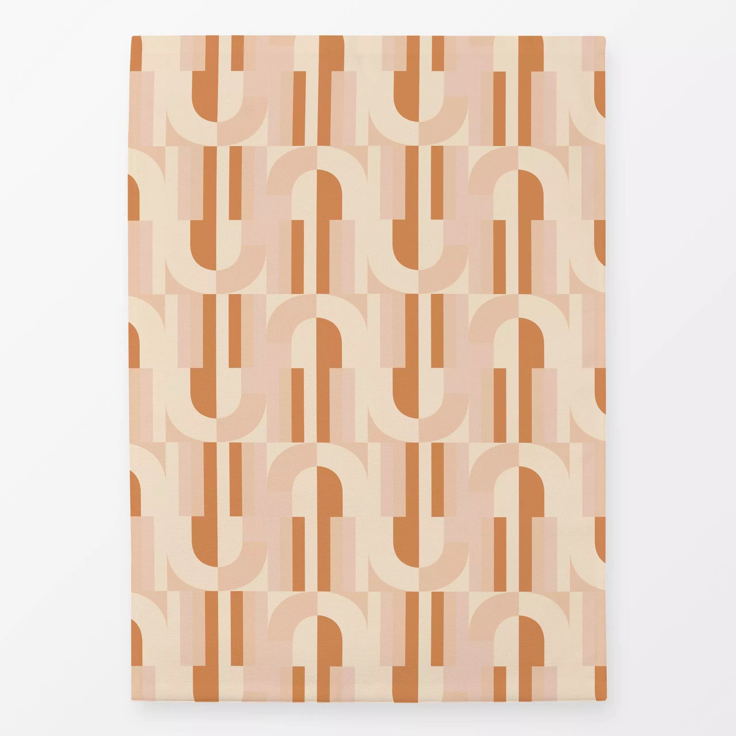 Geschirrtücher Midcentury Curves - Symbole & Muster, Retro & Vintage - von „Fjord Studio"; Retro, Geometrisch, Garten, klass...