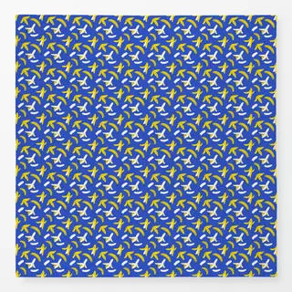 Tischdecke Bananas blue