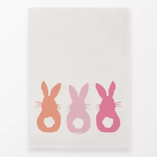 Geschirrtuch Bunny Trio