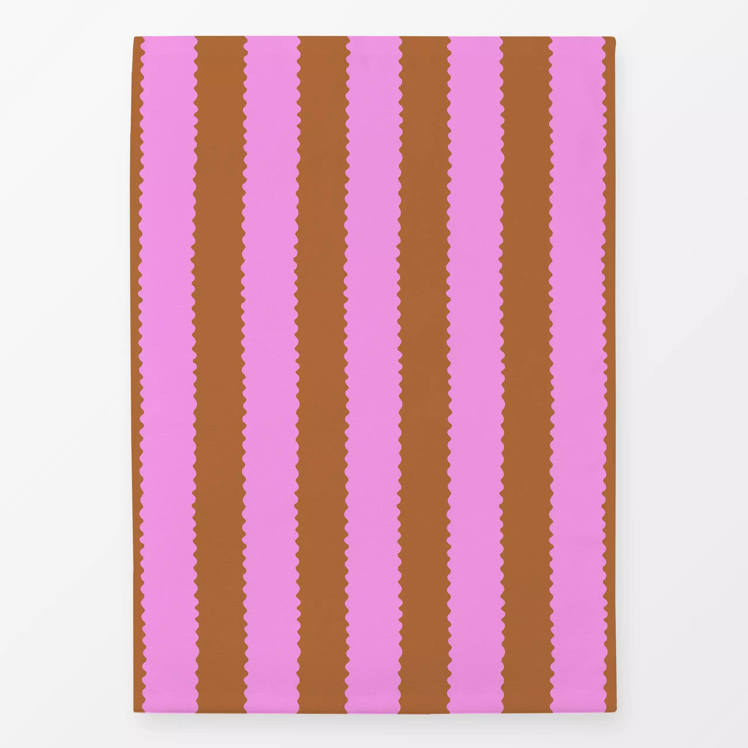 Geschirrtücher Wellen Streifen pink - Frühling, Sommer, Symbole & Muster - von „Studio Kesse"; Streifen, Gartendeko, Streife...
