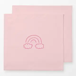 Servietten Little Rainbow light pink