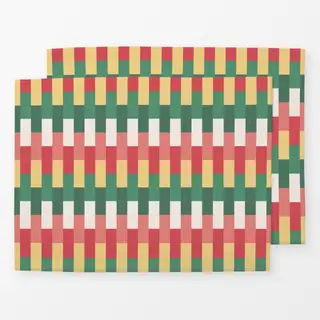 Tischset Multicolour pattern