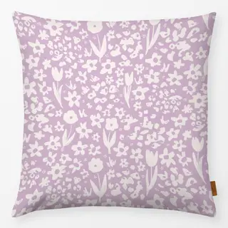 Kissen Blumen Muster Spring Lila