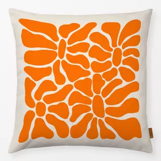 Kissen Bloom 2 Orange Beige