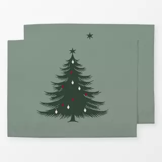 Tischset Weihnachtsbaum Tanne