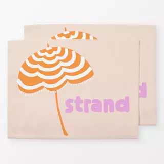 Tischset Strand