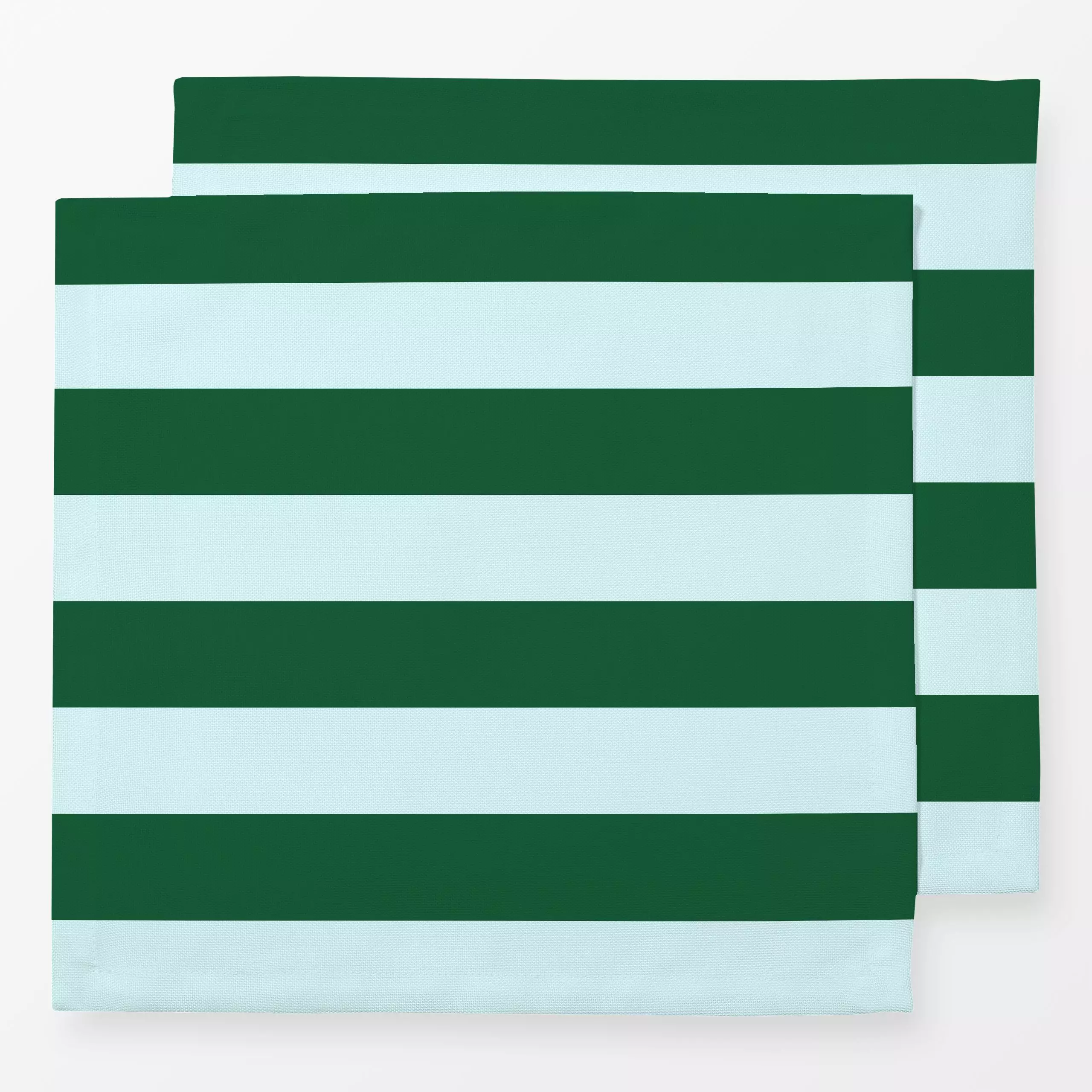 Servietten Stripes green bold - Sommer, Symbole & Muster, Reise - von „Iris Knabenschuh Textildesign"; Muster, Acryl, Linien...