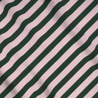 Meterware Candy Stripes | grün rosa