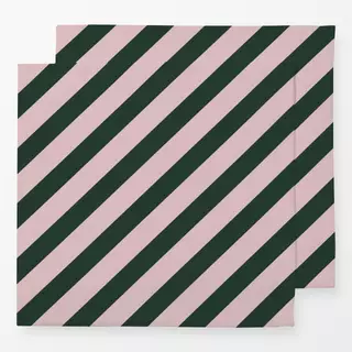 Servietten Candy Stripes | grün rosa