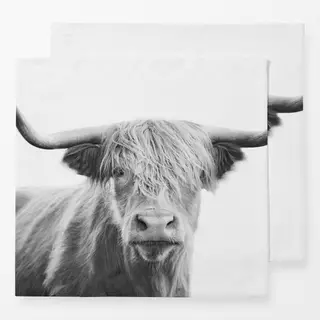 Servietten Highland cow