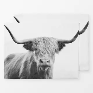 Tischset Highland cow