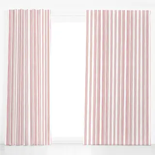 Dekovorhang Art Stripes rosa