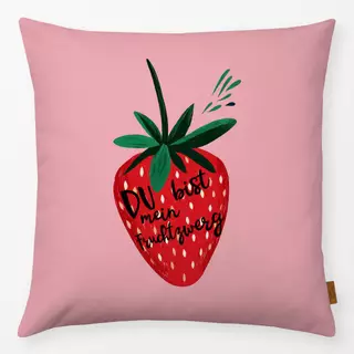 Kissen Du bist mein Fruchtzwerg -pink