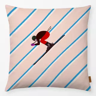 Kissen Abfahrt Streifen