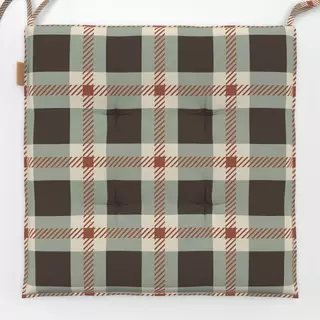 Sitzkissen Plaid forest