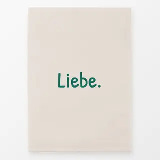 Geschirrtücher Liebe beige