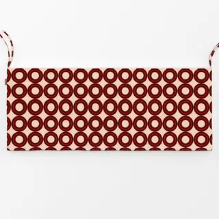 Bankauflage Vintage Circle Tiles