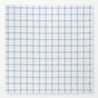 Tischdecke Karo blau
