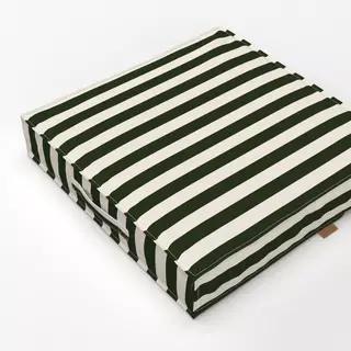 Bodenkissen Grüne Streifen