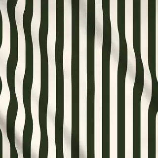 Meterware Grüne Streifen