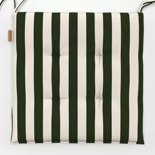 Sitzkissen Grüne Streifen