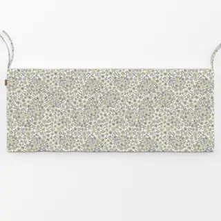 Bankauflage Spring cottage flowers