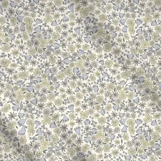 Meterware Spring cottage flowers