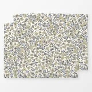Tischset Spring cottage flowers
