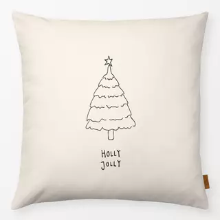 Kissen Holly Jolly Christmastree