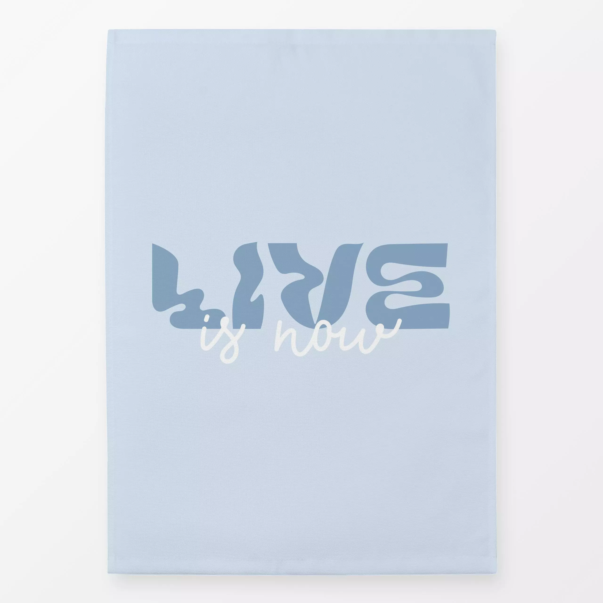 Geschirrtücher LINEAR Live is now 1 - Sprüche & Schriftzüge - von „Primus Pattern"; Self Love, typografie, Pastell, Letterin...