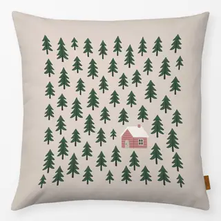 Kissen Wald Haus