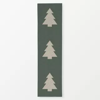 Tischläufer Striped Christmas tree I