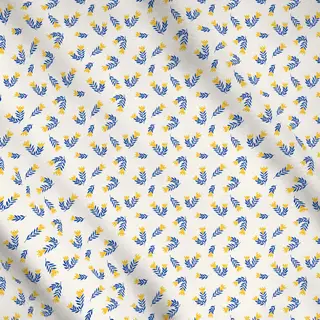 Meterware Muster Folkart Blumen