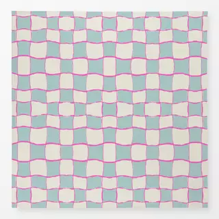 Tischdecke Fun Pool Kacheln türkis pink